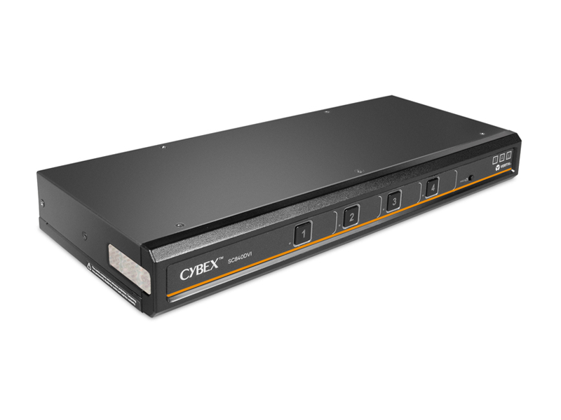 SC840 Vertiv Cybex SC800 Series Secure Desktop KVM Switch | 4 Port | DVI-I Image